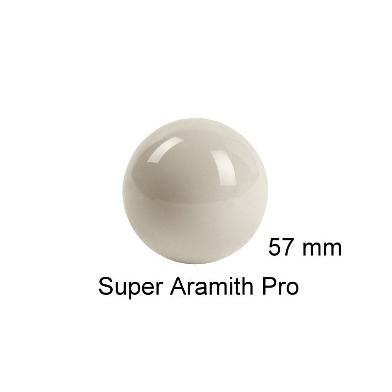 Spielball weiss 57,2mm Super Aramith Pro