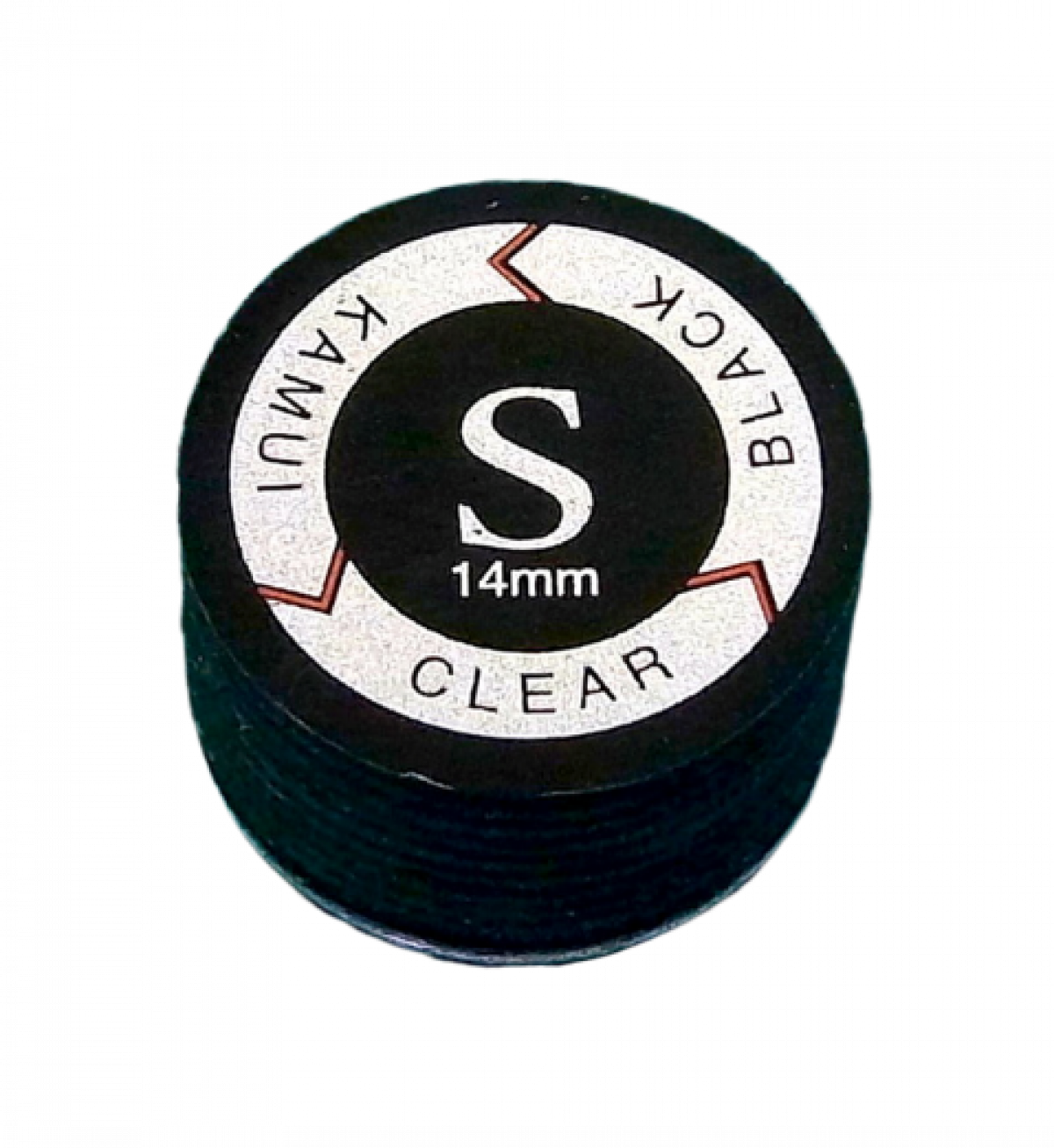 Klebleder Kamui Black clear, 14mm soft Made in Japan