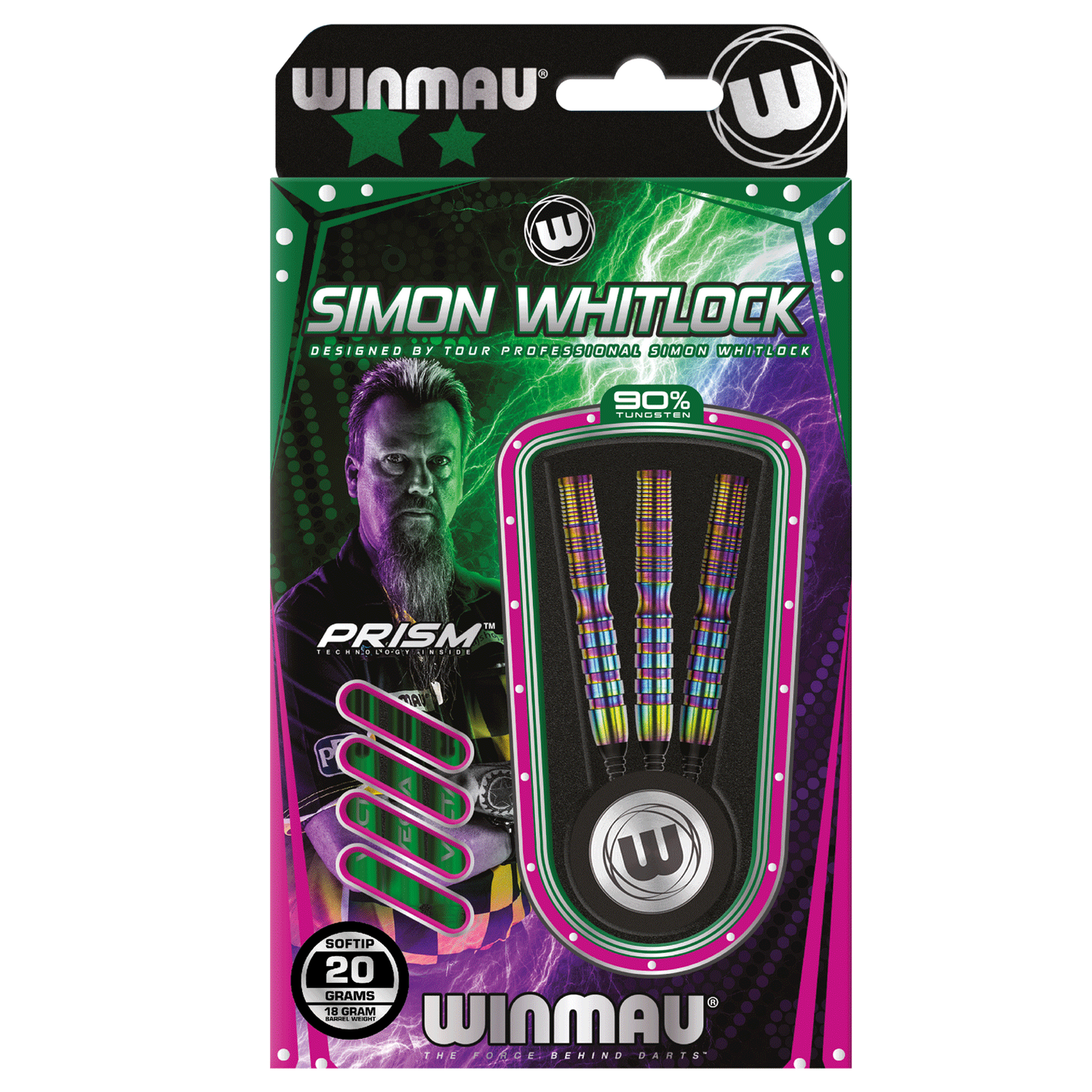 Softtip Darts Winmau Whitlock World Cup S.E. 18/20 g