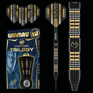 Softip Darts Winmau MvG Trilogy 18 g B/W 20 g F/W