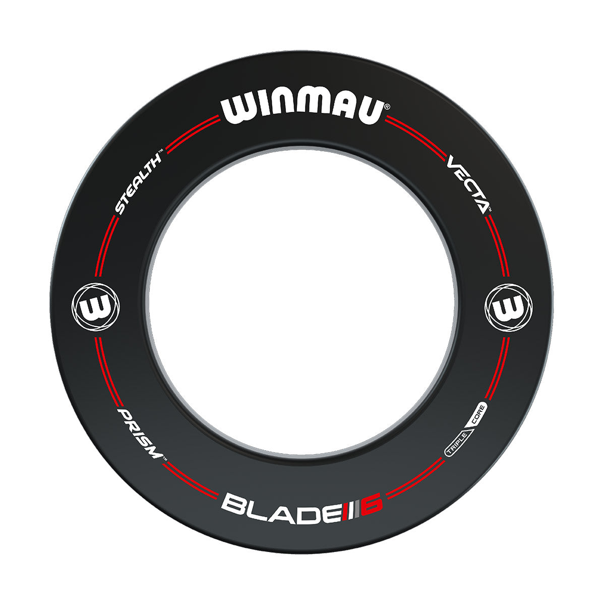 Dart Catchring Winmau PU Pro-Line schwarz