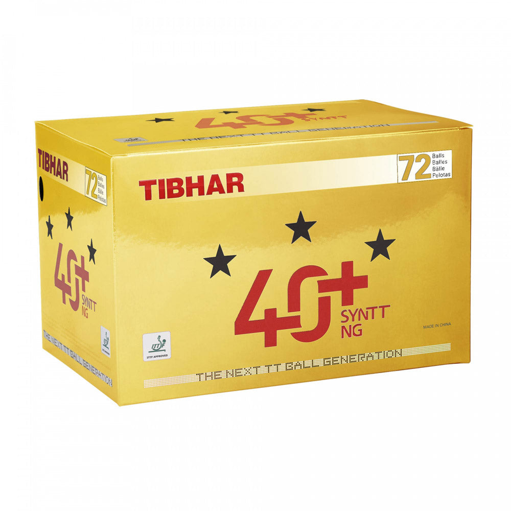 Wettkampfball Tibhar 40+ SYNT***NG 72 Bälle