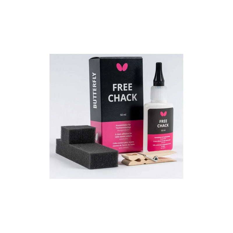 Belag-Kleber Butterfly Free Chack, 50 ml