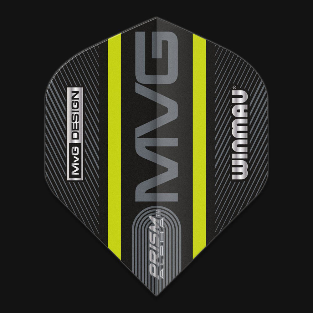 Fly Prism Alpha MvG Black-Green Winmau Extra Thick