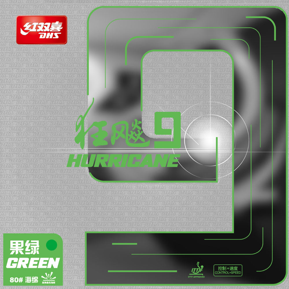 Belag DHS Hurricane 9 37° green