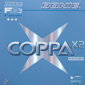 Revêtement Donic Coppa  X2 (Platin Soft)