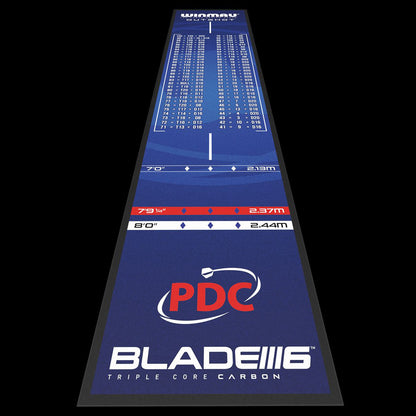 Dartmatte Winmau "Outshot" 280 x 58 cm