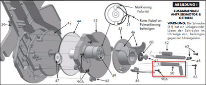 BF Discharge Spring Center Robo Pong 2050 