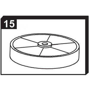 Assembly bag 4 weehls 125 for table model Grischa