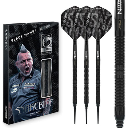 Softip Red Dragon Peter Wright Black Mamba 18 g