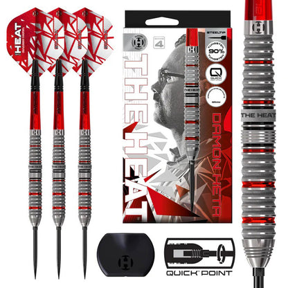 Steeldart Harrows Damon Heta Serie 4 90% QP 23g