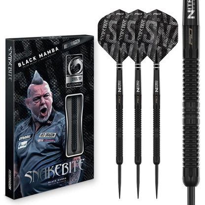 Steel Tip Red Dragon Peter Wright Black Mamba 22 g
