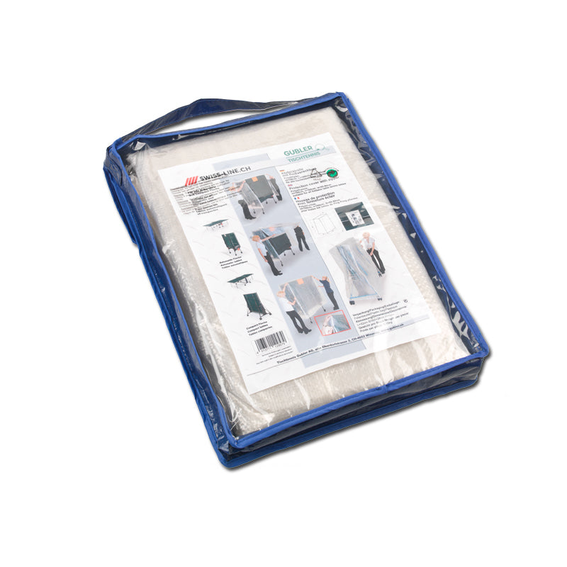 Abdeckhülle für TT-Tische Swiss-Line Masse: L 1600 x B 550/800 x T 1500 mm