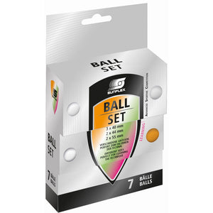 Tennis de table balles 7 pièce Sunflex