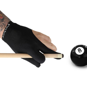 Gant de billard J. Parker ambidextre noir