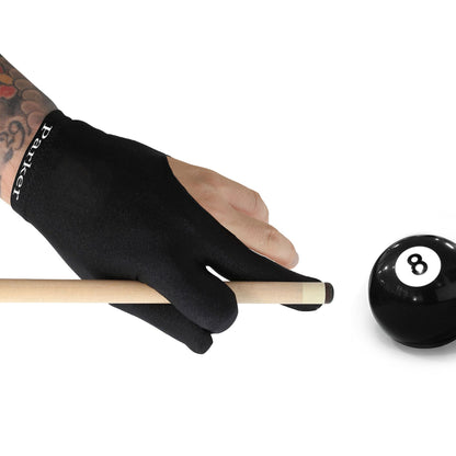 J. Parker ambidextrous billiards glove black