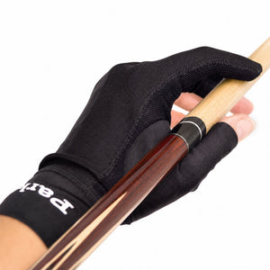 Gants J. Parker fingerless noir, pour la main gauche
