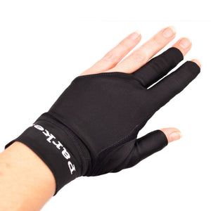 Gants J. Parker fingerless noir, pour la main gauche