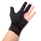 Glove J. Parker fingerless black, for the left hand