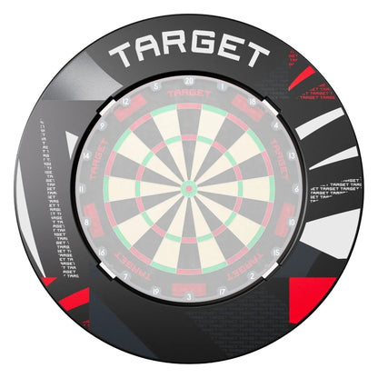 Dart Catchring Target patterned black