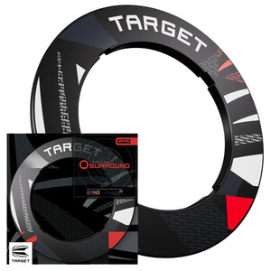 Dart Catchring Target à motifs noir