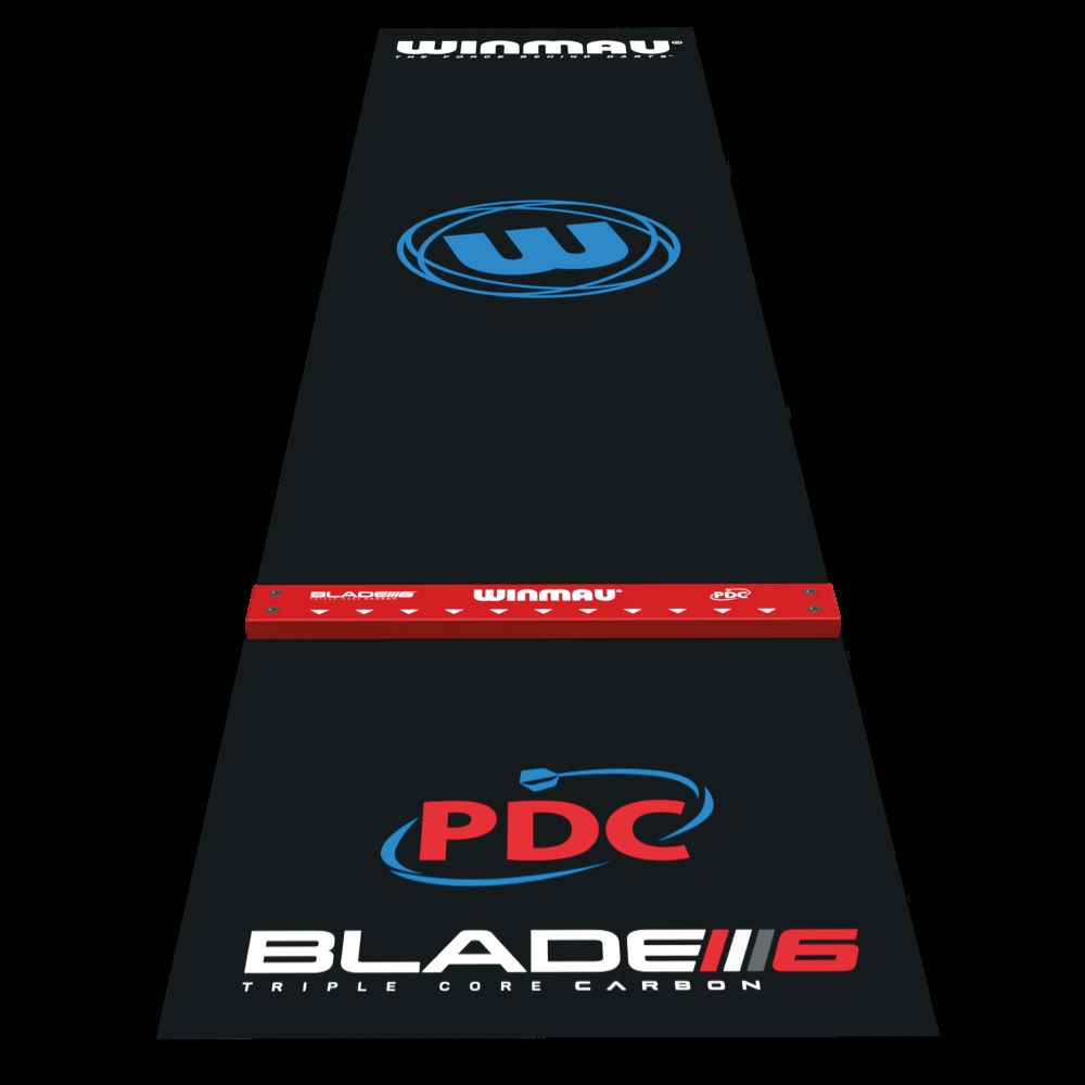 Dartmatte Winmau Pro Zone Precision PVC inkl. Oche