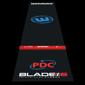 Dartmatte Winmau Pro Zone Precision PVC inkl. Oche