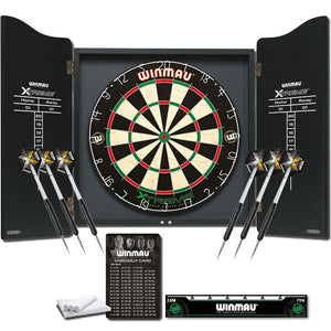 Dart-Board Set Winmau Xtreme incl. Cabinet