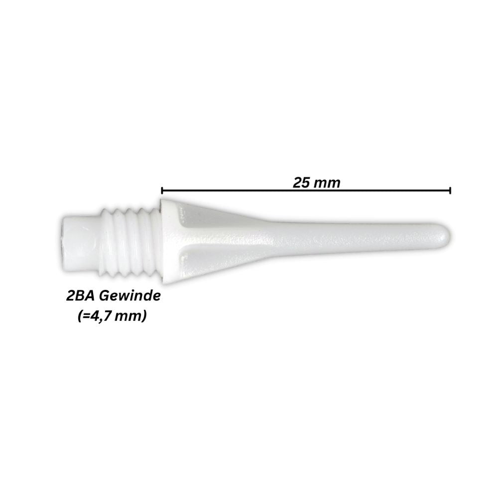 Dart-Spitzen Pro-Tip 2BA, weiss