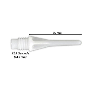 Dart-Spitzen Pro-Tip 2BA, weiss