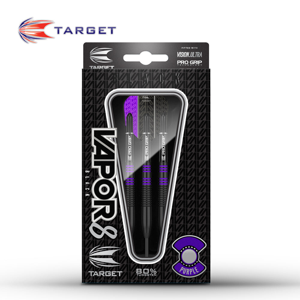 Steel Tip Target Vapor 8 Black/Purple 21 g