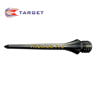 Dart Spitzen Target Titanium Conv. Point 30mm Black