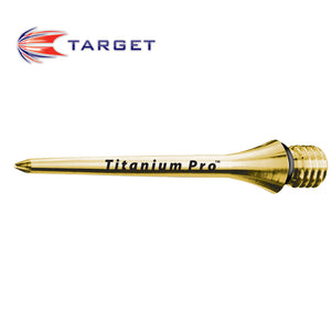 Dart Spitzen Target Titanium Conv. Point 30mm Gold