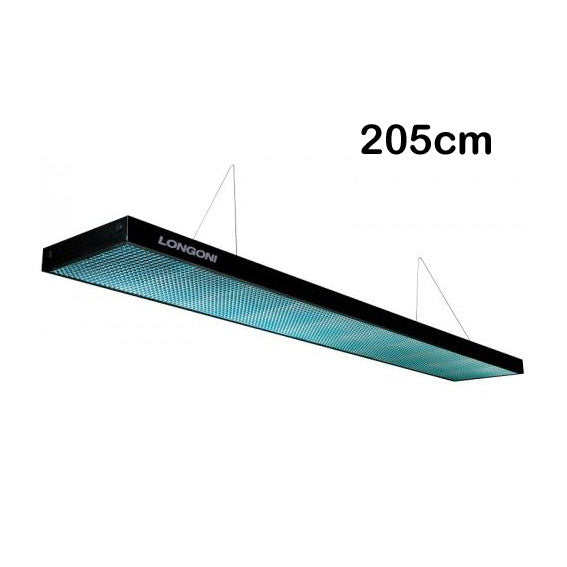 Lamp Profi 205 length 205 cm, widh 31 cm, hight 6 cm, neon lamp