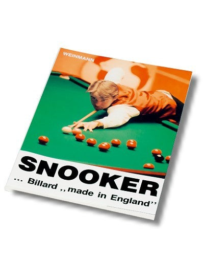 Book Snooker Made in England 