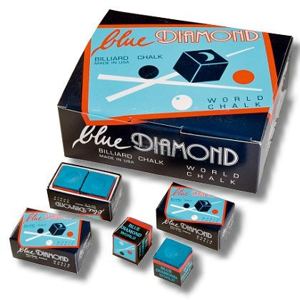 Chalk Blue Diamond 25x box with 2 pieces