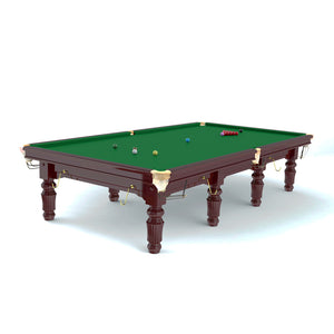 Snookertisch-Robertson "Tournament" 12-ft mit 8 Beinen