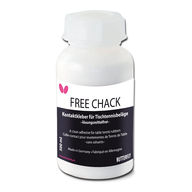Belag-Kleber Butterfly Free Chack, 500 ml
