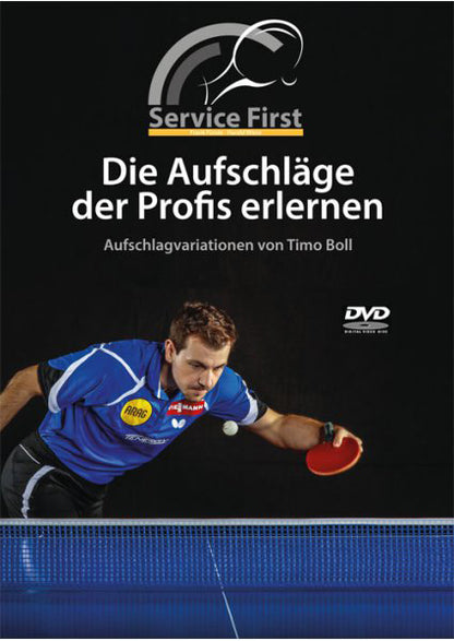 DVD Die Aufschläge der Profis erlernen 