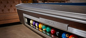 Pool-Billard Gold Crown VI 9ft Farbe: Mahagony