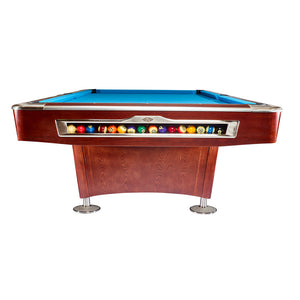 Pool-Billard Olio 4983 9'-Pocket Farbe: braun