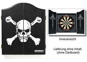 Dart-Cabinet WINMAU Modell "SKULL" 