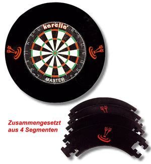 Dart Catchring 4.-tlg. schwarz