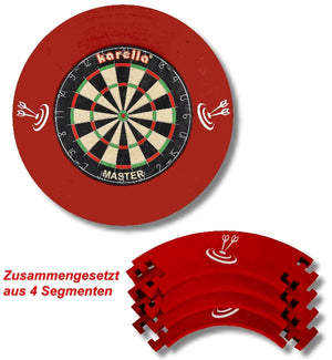 Dart Catchring 4-tlg rot