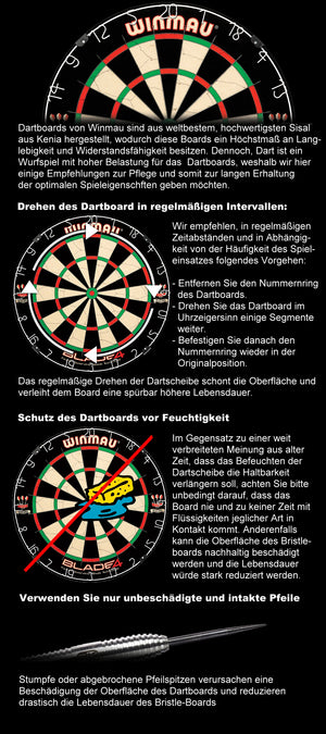 Dart-Board  Winmau Pro-SFB Original