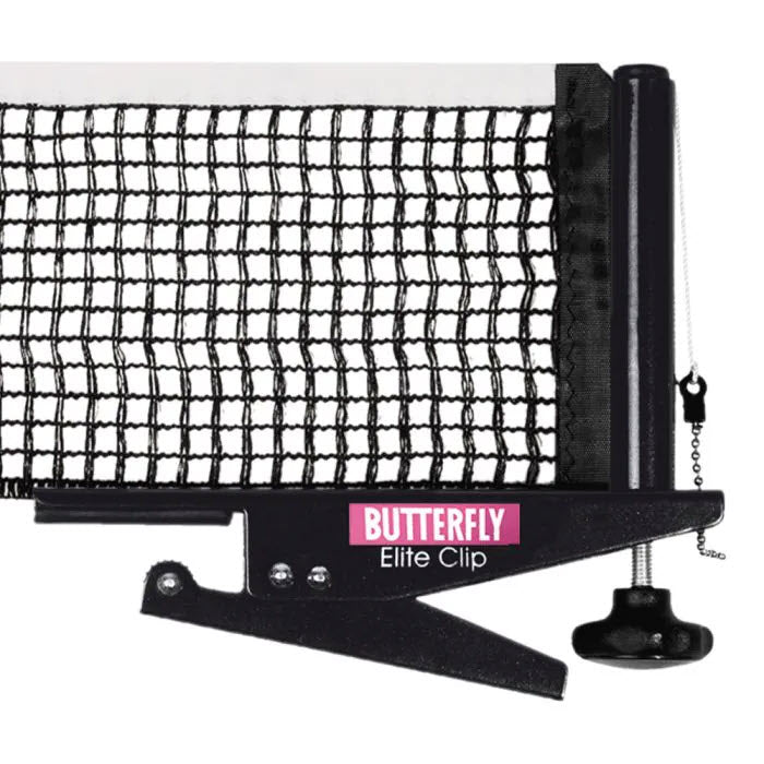 Poteaux et filet Butterfly Elite Clip