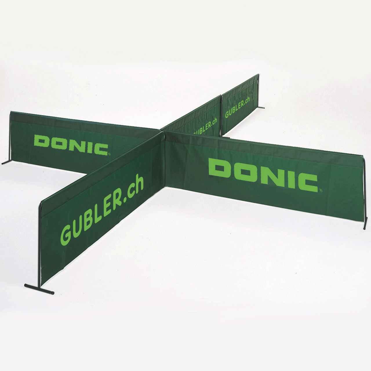 Spielfeldumrandung Gubler/Donic grün 233 cm x 70 cm